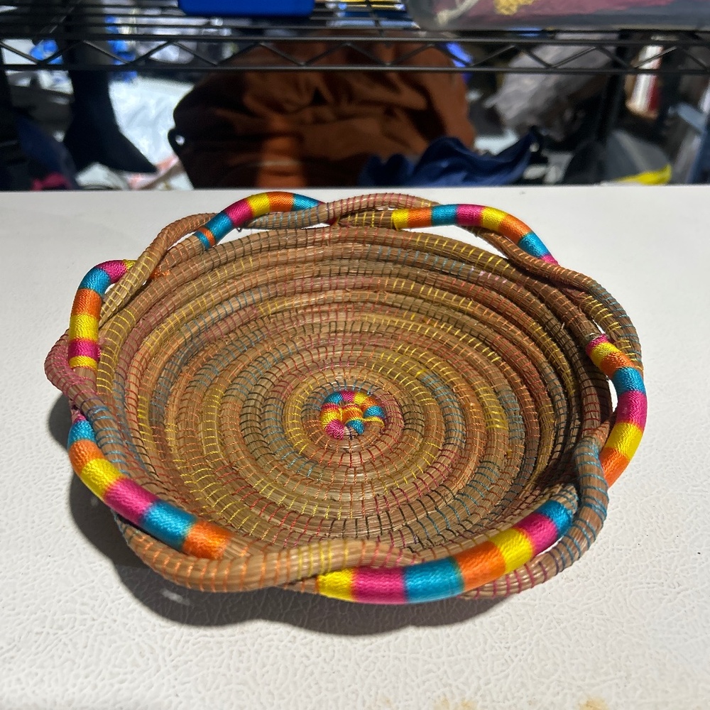 Handmade Pine Needle Basket
